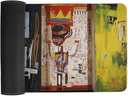 Jean Michel Basquiat Grillo Art Large Mouse Pad for Desk 40X75cm in Saudi Arabia