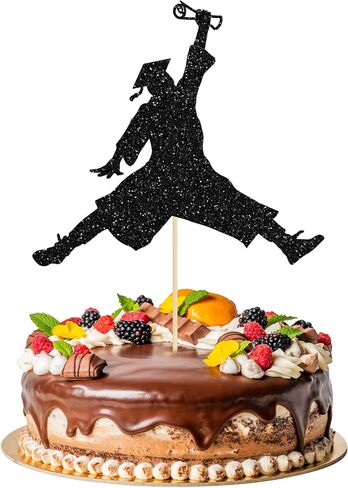 Gyufise 1pcs Cratrats Class of 2025 Cake Toppers Toppers Cake Cakes Blitit in Kuwait