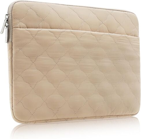 RAINYEAR Puffy Laptop Sleeve 15/16 Inch Protective Lightweight Laptop Bag Compatible with 16 Inch MacBook Pro/Max M3 M2 M1 2024 2023 2022, 15" MacBook Air/Pro 15 Inch Chormebook Notebook, Black in Kuwait