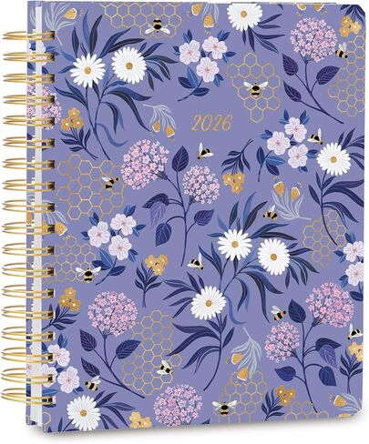 High Note 2026 Planner, 17-Month Weekly & Monthly Hardcover Planner: August 2025 to December 2026, 9" x 10" - Fresh & Colorful in Saudi Arabia