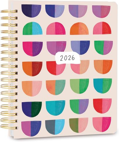 High Note 2026 Planner, 17-Month Weekly & Monthly Hardcover Planner: August 2025 to December 2026, 9" x 10" - Fresh & Colorful in Saudi Arabia