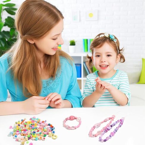Chuyau230pcs Red Aesthetic Acrylic Assorted Beads Cute Beads for Bracelets Acrylic Charms Kawaii Beads for Jewelry Making Beads Bulk for Keychain Making Necklaces DIY Crafts in Kuwait