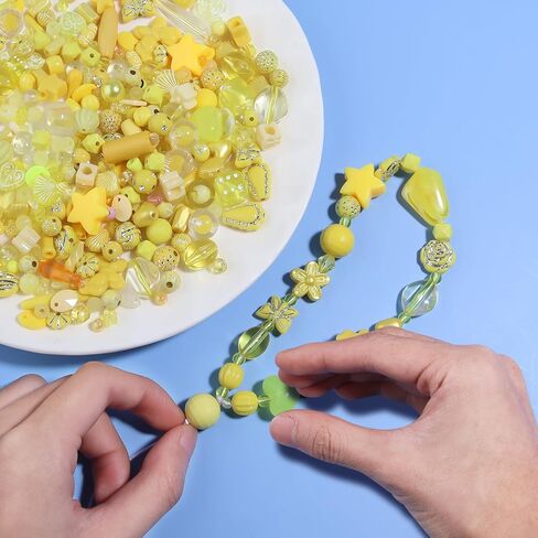 chuyau230pcs حمراء جمالية أكريليك حبات متنوعة من الخرز لطيف للأساور السحر الأكريليك kawaii الخرز لمجوهر in Kuwait