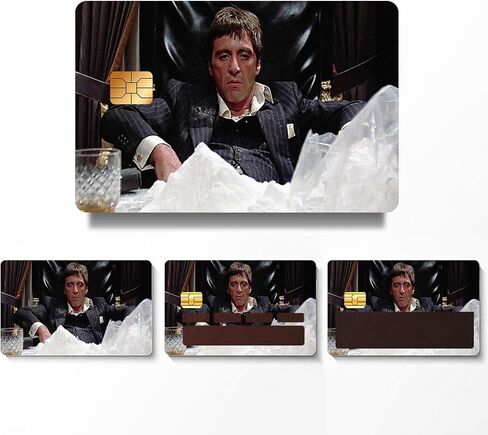 12pcs Card Skin Sticker Meme Actor for EBT, Transportation, Key, Debit, Credit Card Skin - Covering Personalizing Bank Card - No Bubble, Slim, Waterproof in Kuwait