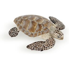 Papo - Loggerhead Turtle - from 3 Years Old - Marine Life Animals - Realistic Figurine - Educational Toy - Hand-Painted - Collection - Decoration - Children's Gift - Early Years - Playful Toy - 56005