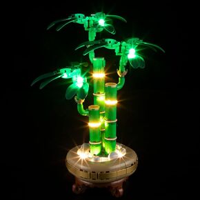 BRIKSMAX Light Kit for Lego-10344 Lucky Bamboo -Led Lighting Kit Compatible with Lego The Botanical Collection Building Set- Not Include Lego Set