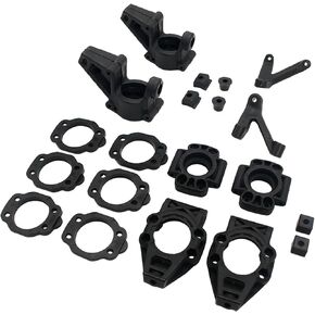 Nylon Front and Rear Hub Carrier Kit for 1/5 HPI ROVAN Baja KM 5T 5B 5SC ROFUN BAHA RC CAR Toys Parts