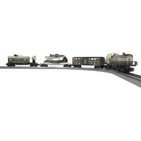 Lionel Army Freight Electric O Gauge Bluetooth 5.0 Train Set with Remote