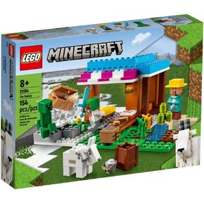 LEGO® Minecraft® The Bakery 21184 Building Kit; Fun Gaming Toy with a Villager and a Creeper™;for Kids Aged 8+