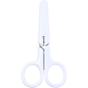 Vctitil Comfort Comfort Grip Office Scissor Tools Handmade School School White Color Steel Steel Tething Mini for Paper White Tiny Scissor