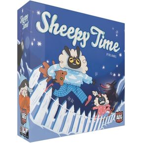 AEG Sheepy Time | Play as Sheep Jumping The Fence in Dreamland, Avoid Nightmares | Interactive Push Your Luck Family Game | 1-4 Players | Ages 10+