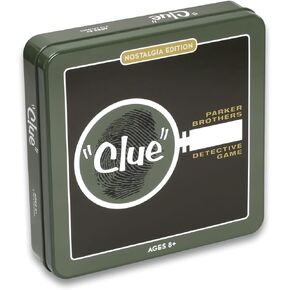 WS Game Company Clue Nostalgia Edition Board Game in Collectible Tin