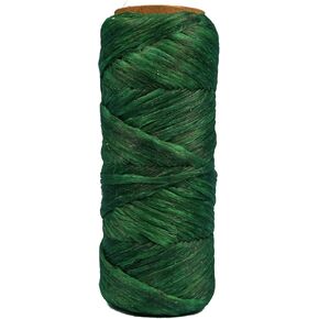 Imitation Sinew Wax Thread (34 yards/100 feet) (Emerald Green) Q9