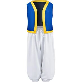 Boys Costume Vest Trousers Set Kids Role Play Halloween Cosplay 2-12 Years