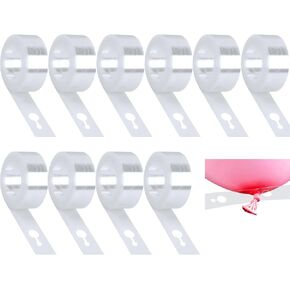 Balloon Decorating Strip,10 Balloon Arch Strip Kit for Party Wedding Birthday Decorations Balloon Tape