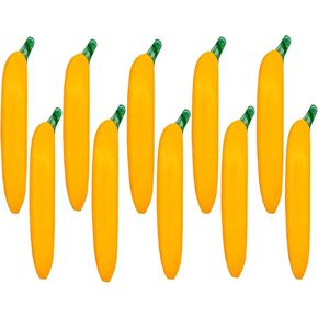 20 PCS Novelty Banana Pens Fresh Fruits Pens Fun Kids Writing Ballpoint Pens 1.0mm Black Ink Retractable Pens For Desk Decoration Accessories School Office Christmas