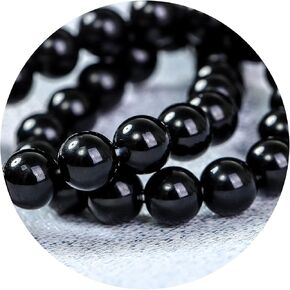 100 pcs 8mm Natural Gemstone Beads for Jewelry Making, Dark Blue Round Smooth Healing Agate Stone Beads Bulk