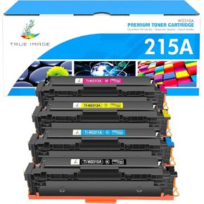 215A Toner Cartridges 4 Pack Compatible Replacement for HP 215A Toner Cartridges W2310A W2311A W2312A W2313A for HP Color Laserjet Pro MFP M182nw M183fw M155 Printer Ink (Black Cyan Yellow Magenta)