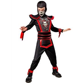 Rubies Boy's Ninja Light Warrior Costume Jumpsuit and Hood