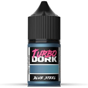 Blue Steel Metallic Acrylic Paint 22ml Bottle