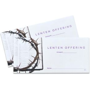 Lenten Offering Envelopes for Church (100)