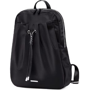 GOLF SUPAGS Stylish Laptop Backpack for Women Water Resistant Slim Computer Bags Fits 13.3 Inch Notebook (Pink)