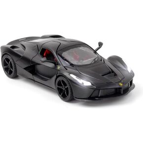 Toy Cars Model Ferrari Race 1/24 Black LaFerrari Die-cast Vehicles with Sound and Light