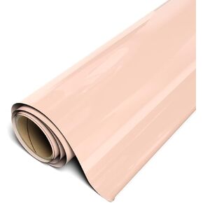 Siser EasyWeed Heat Transfer Vinyl 11.8" x 3ft Roll (Pale Peach) - Compatible with Siser, Cricut, Silhouette and Other Craft/Professional Cutters - CPSIA Certified