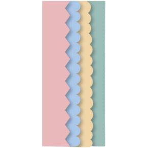 Craftelier - Set of Basic Binding Edging Dies for Scrapbooking, Crafts and Cardmaking Projects | Suitable for Various Types of Materials | Sizes Between 16,30 x 0,76 cm and 16,75 x 0,81 cm