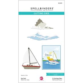 Spellbinders Set Sail Etched Dies, Metal