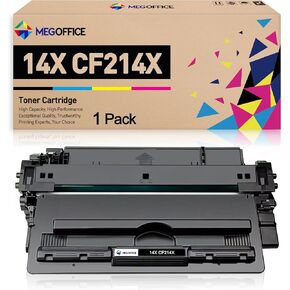 Compatible Toner Cartridge Replacement for HP 14X Black High-Yield Toner Cartridge CF214X CF214A 14A for Laserjet Enterprise 700 M712DN M712N M712XH M725Z+ MFP M725DN M725F (Black, 1-Pack)