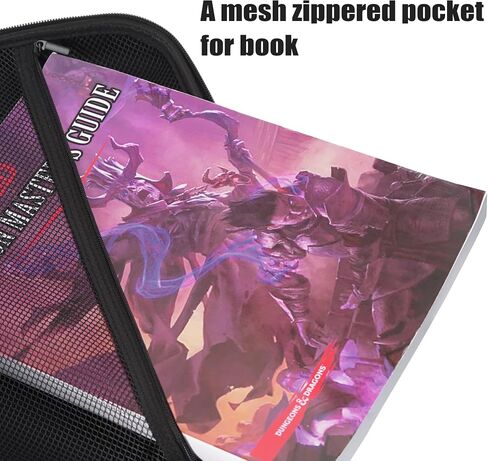 Miniature Storage Carrying Case -64 Slot Storage Case with 2 Impact-Absorbing Foam Trays For 32mm Warhammer 40k, DND and More,case with Adjustable Shoulder Strap and zippered pocket. (64 Slot) in Saudi Arabia