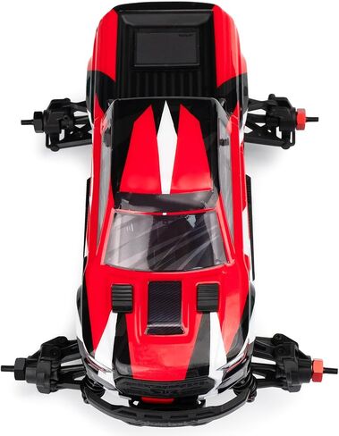 4Pcs Aluminum Wheel Hex Hubs Set for Arrma 1/18 Granite Typhon Grom RC Car Truck 4pcs (Red) in Saudi Arabia