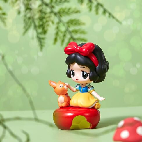 Miniso Disney Princess Fairy Tale Town Figure Model Bind Box Design Box Toy Toyble Toy toyblible Home Decor Decord Home (عشوائي واحد) in Kuwait