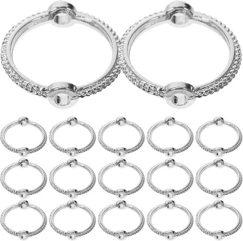 حبات 50pcs excart 50pcs للحرف اليدوية حبات السوار سحر إطار حبات متعددة الوظيفية إطار حبات رائعتين لجمع المجوهرات جعل إكسسوارات الديكور in Kuwait