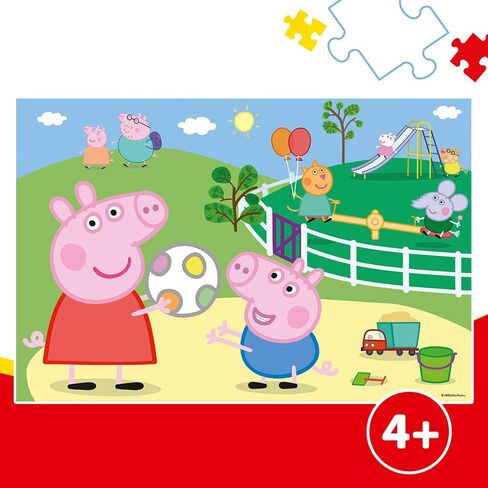 Trefl Peppa Pig 60 Piece Jigsaw Puzzle Fun with Friends Print, DIY Puzzle, Creative Fun, Classic Jigsaw for Adults and Children from 4 Years Old in Kuwait