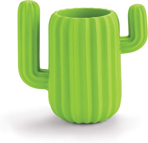 Mustard Pen Holder Desktop Organiser - Green Cactus in Saudi Arabia