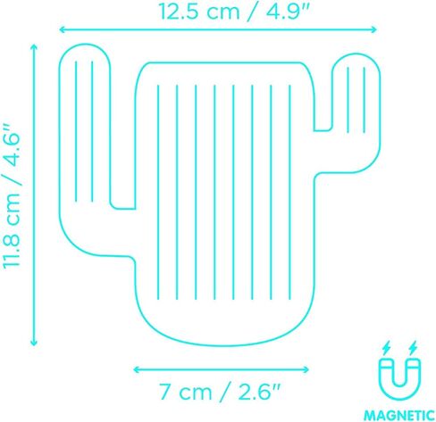 Mustard Pen Holder Desktop Organiser - Green Cactus in Saudi Arabia