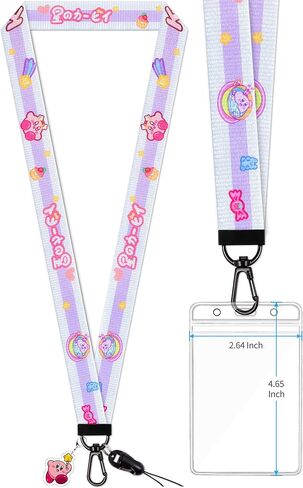 Jupswan Wrist Lanyard for Keys Wristlet Keychain Women Short Cute Cartoon Car Keys Hand Wrist Straps with 1 Phone String GS515 in Saudi Arabia
