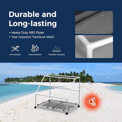 Pool Float Holder, Poolside Float Storage, Rust-Proof Float Rack, Anti-UV Float Organizer, Outdoor Pool Float Container for Floaties, Noodles in Saudi Arabia