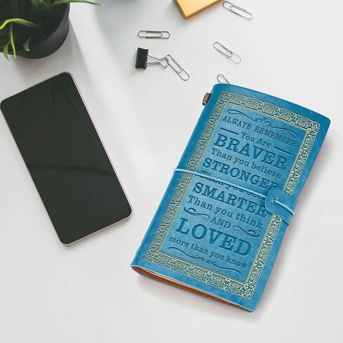 دفتر مجلة مجلة قابلة لإعادة تعبئة الجلسة المحفزة دائمًا ، تذكر أنك أكثر شجاعة مما تعتقد أن هدايا التشجيع لعائلة الأصدقاء (All Pink) in Kuwait