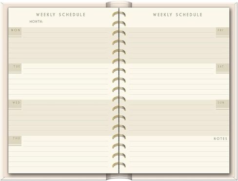 Lady Jayne Flower Market Undated Hardcover Planner (83290) in Saudi Arabia