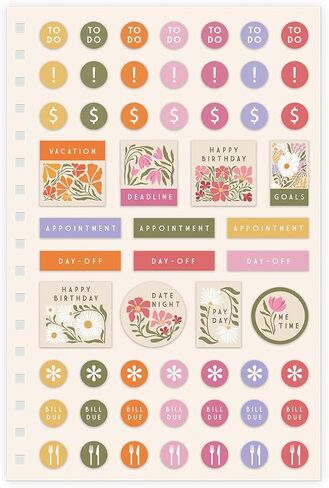 Lady Jayne Flower Market Undated Hardcover Planner (83290) in Saudi Arabia