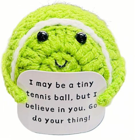 Softball Gifts Funny Positive Crochet Softball Gag Gift Emotional Support Gifts for Men Women Softball Sports Lovers Coworkers Friends Birthday Christmas Stocking Stuffers White Elephant Gifts in Kuwait