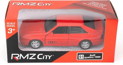 1:36 Model Car 1980 Audi Quattro Car Model, Diecast Pull Back Model Toy Car, Doors Open, Collection Kids Toy for Aged 3 and up, Gift Black in Saudi Arabia