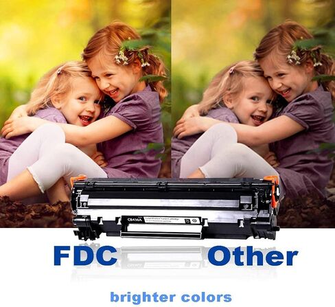 FDC Printer Toner CB436A 36A Toner Cartridge Compatible for HP Laserjet M1522n M1522nf MFP P1505 P1505n M1120 M1120n Printers Ink 2,000 Pages(1-Pack ) in Saudi Arabia