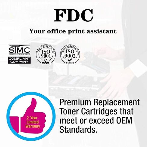 FDC Printer Toner CB436A 36A Toner Cartridge Compatible for HP Laserjet M1522n M1522nf MFP P1505 P1505n M1120 M1120n Printers Ink 2,000 Pages(1-Pack ) in Saudi Arabia