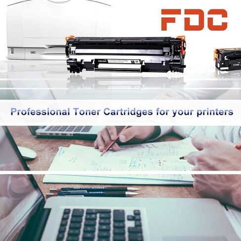 FDC Printer Toner CB436A 36A Toner Cartridge Compatible for HP Laserjet M1522n M1522nf MFP P1505 P1505n M1120 M1120n Printers Ink 2,000 Pages(1-Pack ) in Saudi Arabia