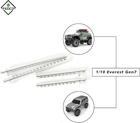 Redcat Gen7 جسم جبل جسم ما بعد مجموعة 138005 ل Redcat Everest Gen7 ترقية أجزاء 1/10 RC Crawler in Kuwait
