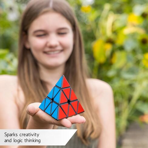 CUBIDI® Original Magic Cube 4x4 - Challenging Brain Teaser Fidget Toy for Beginners and Advanced Players - Fast Speed Cube Optimized for Smooth Spinning in Saudi Arabia